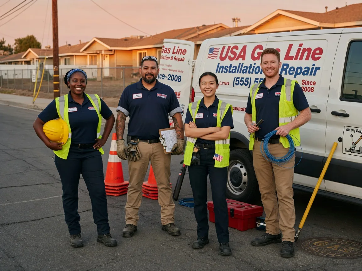Gas Line Installation company in Hubbard, IA